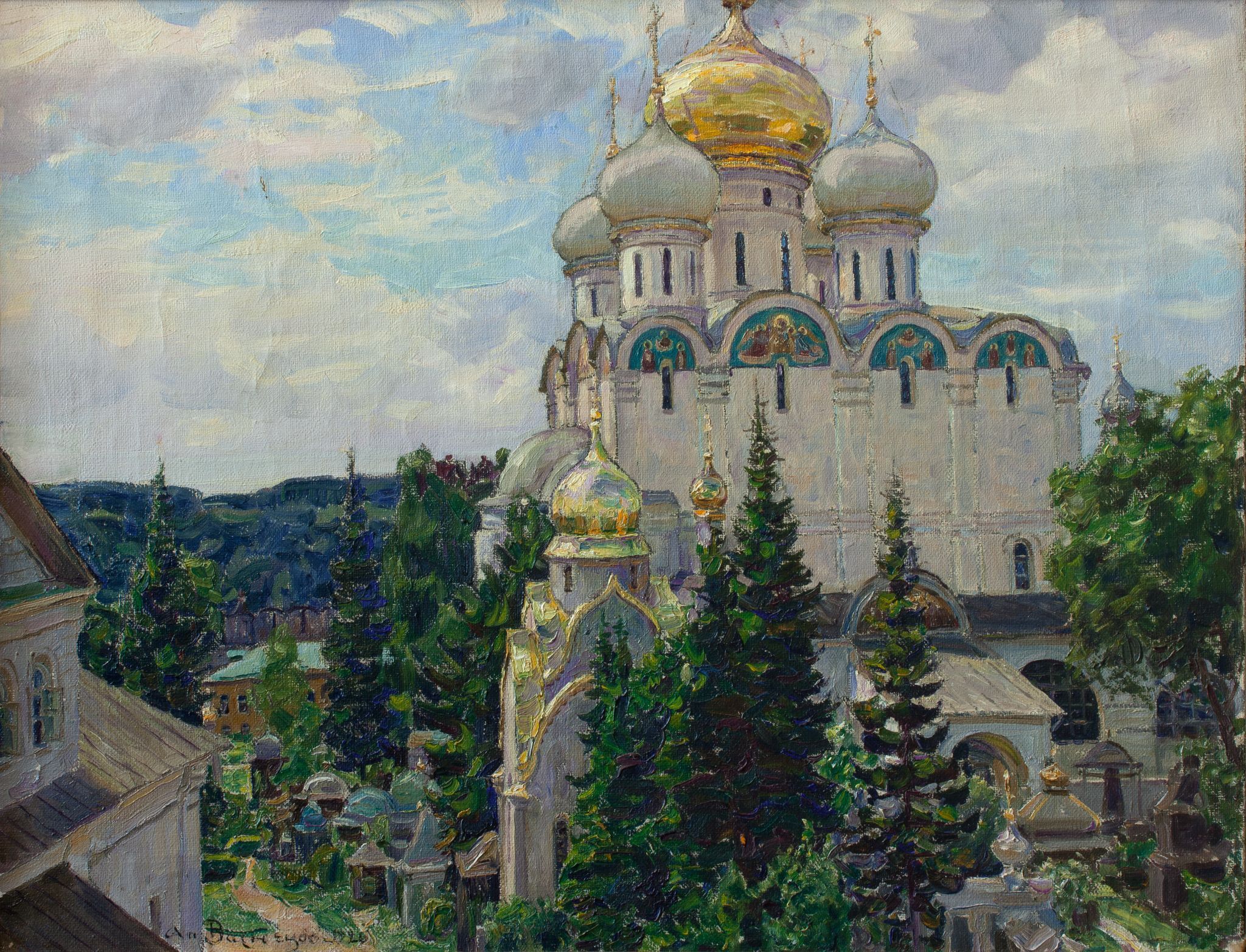 Новодевичий монастырь. Собор, Apollinary Vasnetsov, 1926