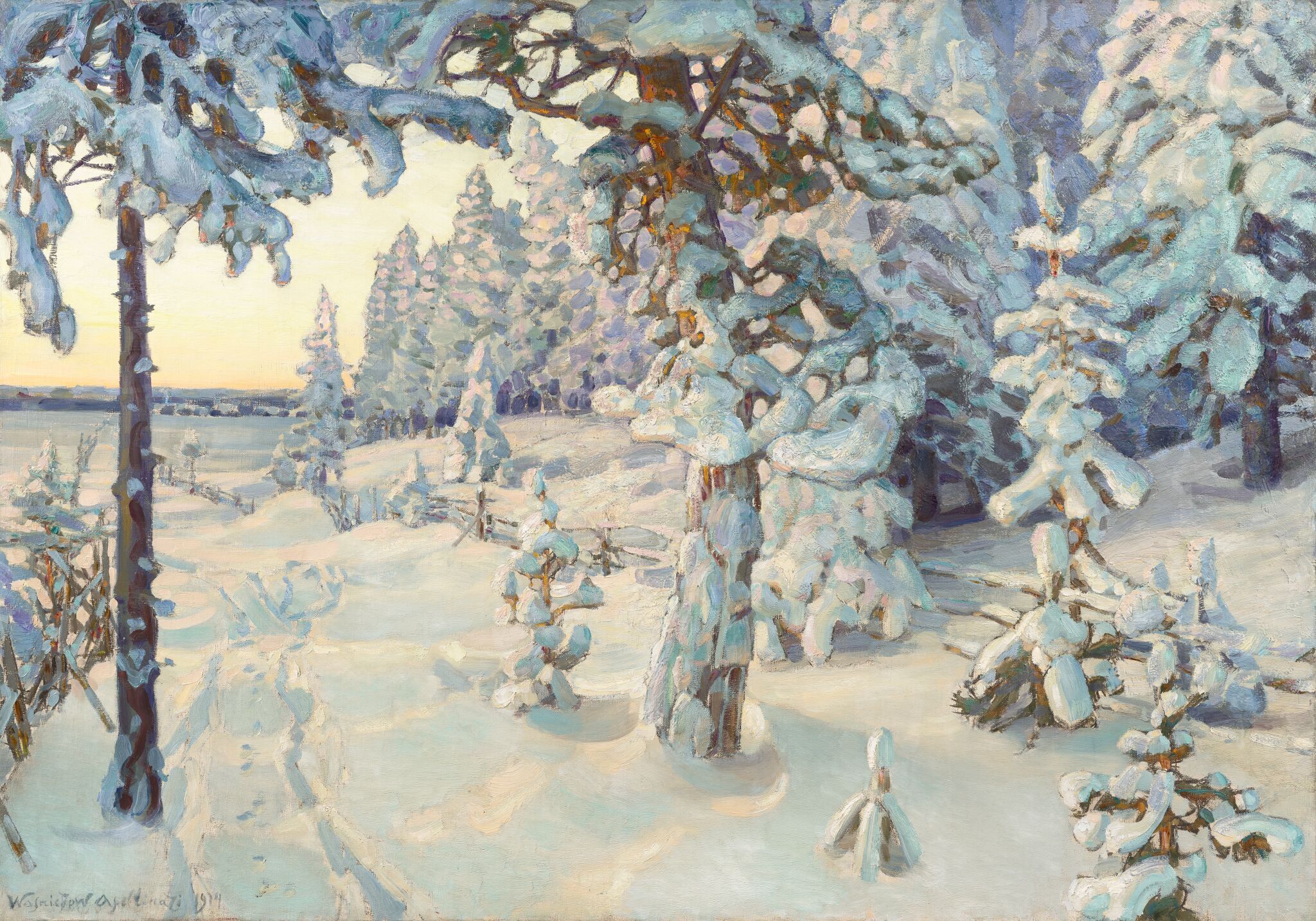 Зимний сон, Apollinary Vasnetsov, 1908–1914