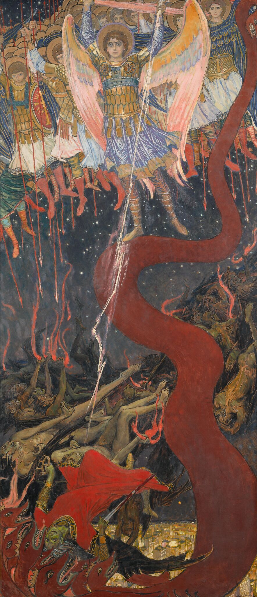 Архангел Михаил, Viktor Vasnetsov, 1914–1915