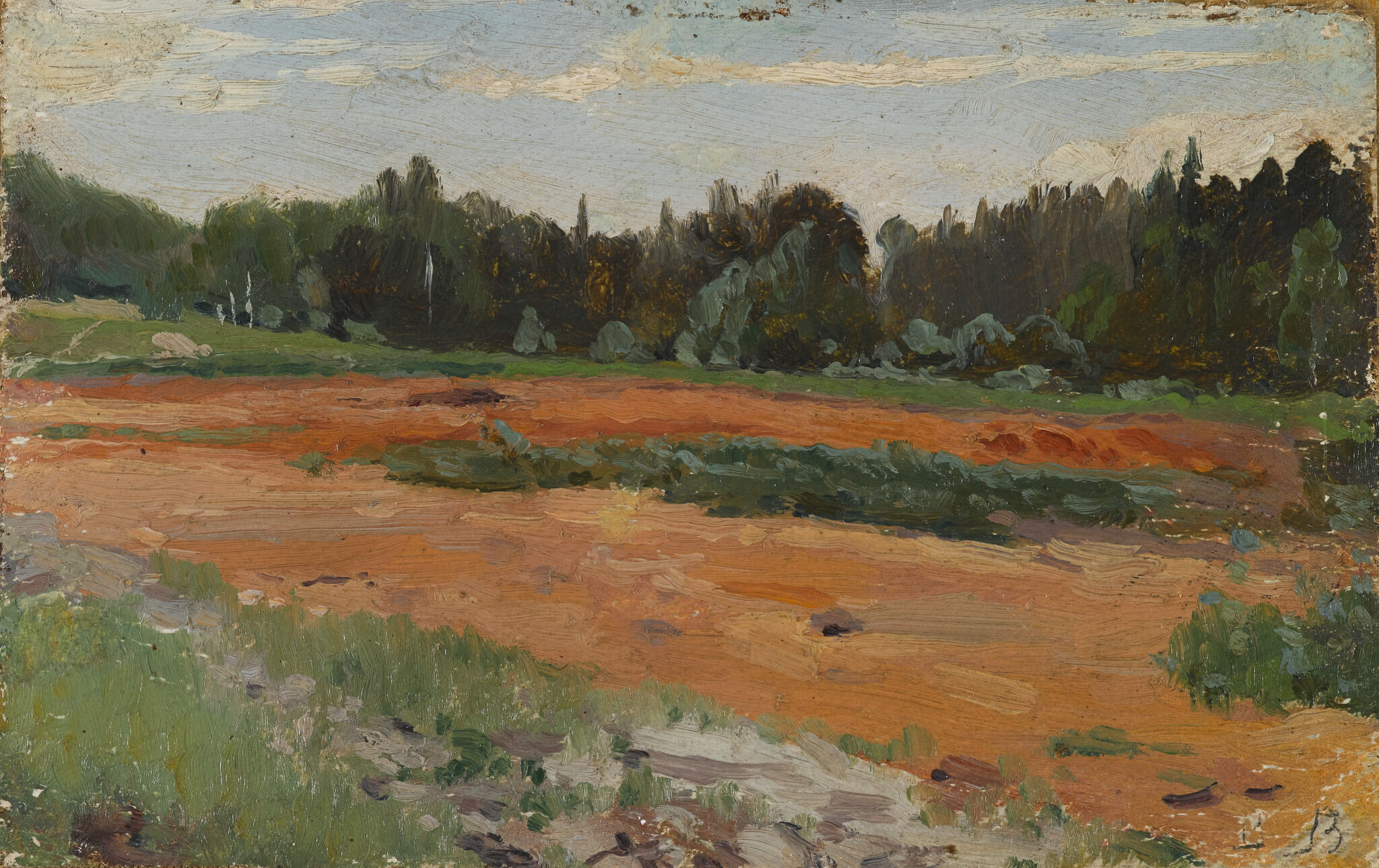 Вятские места, Viktor Vasnetsov, 1870s