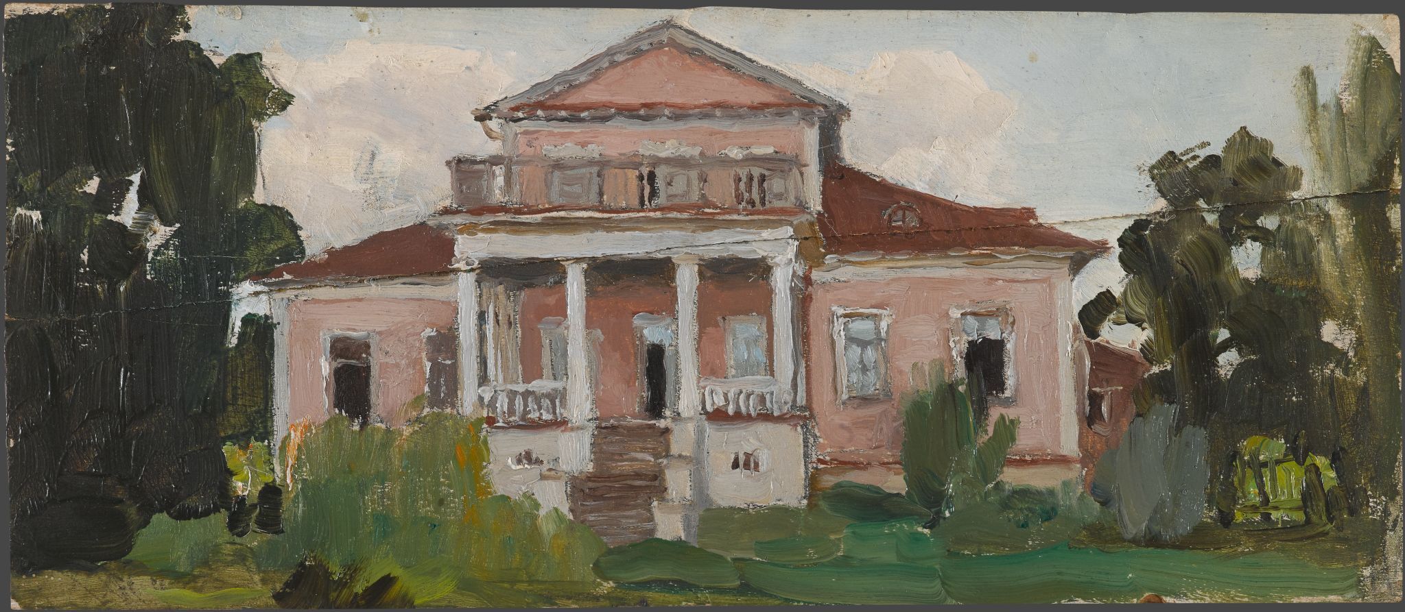 Дом. Новое Рябово, Viktor Vasnetsov, 1916