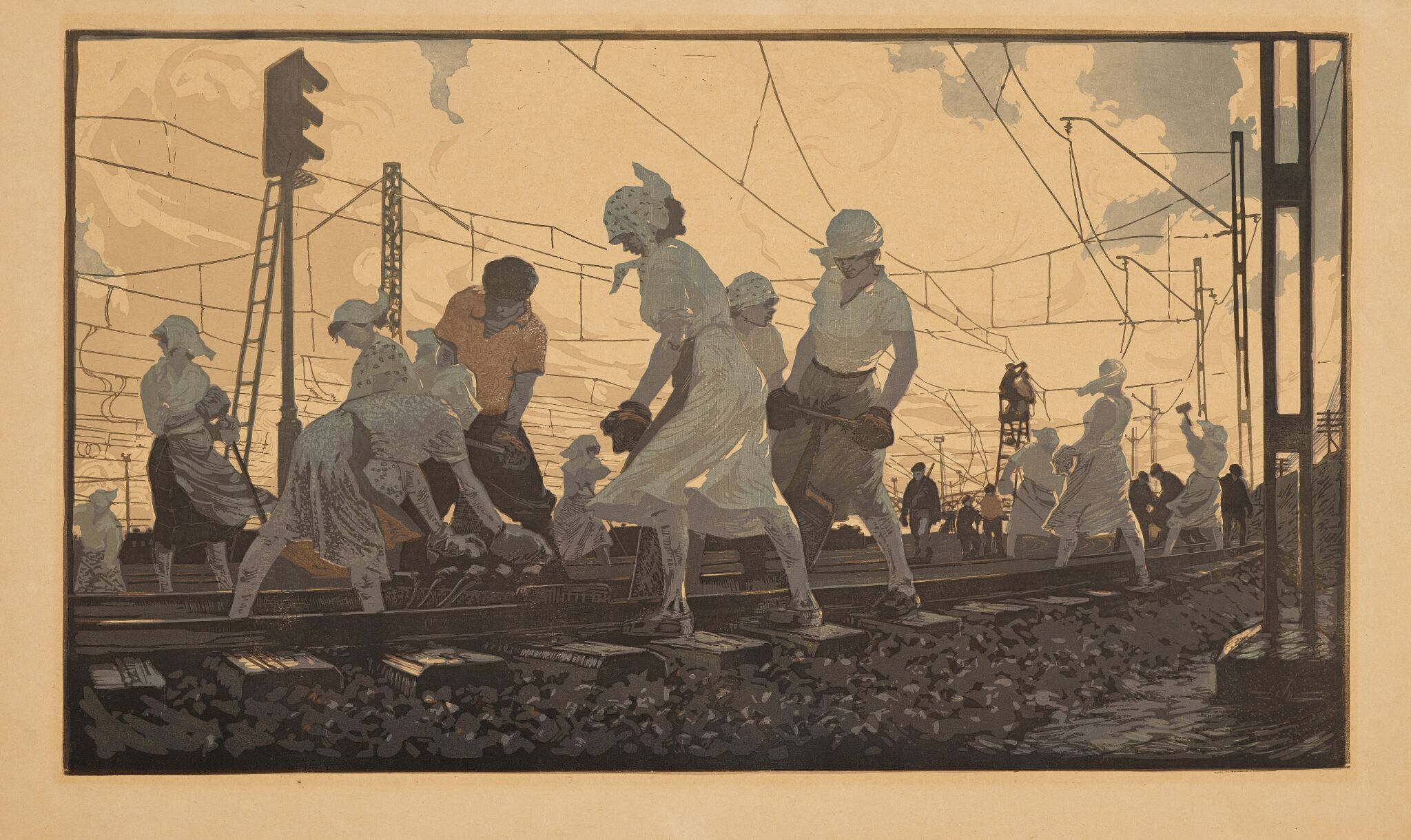 Бригада молодых, Victor Popkov, 1958