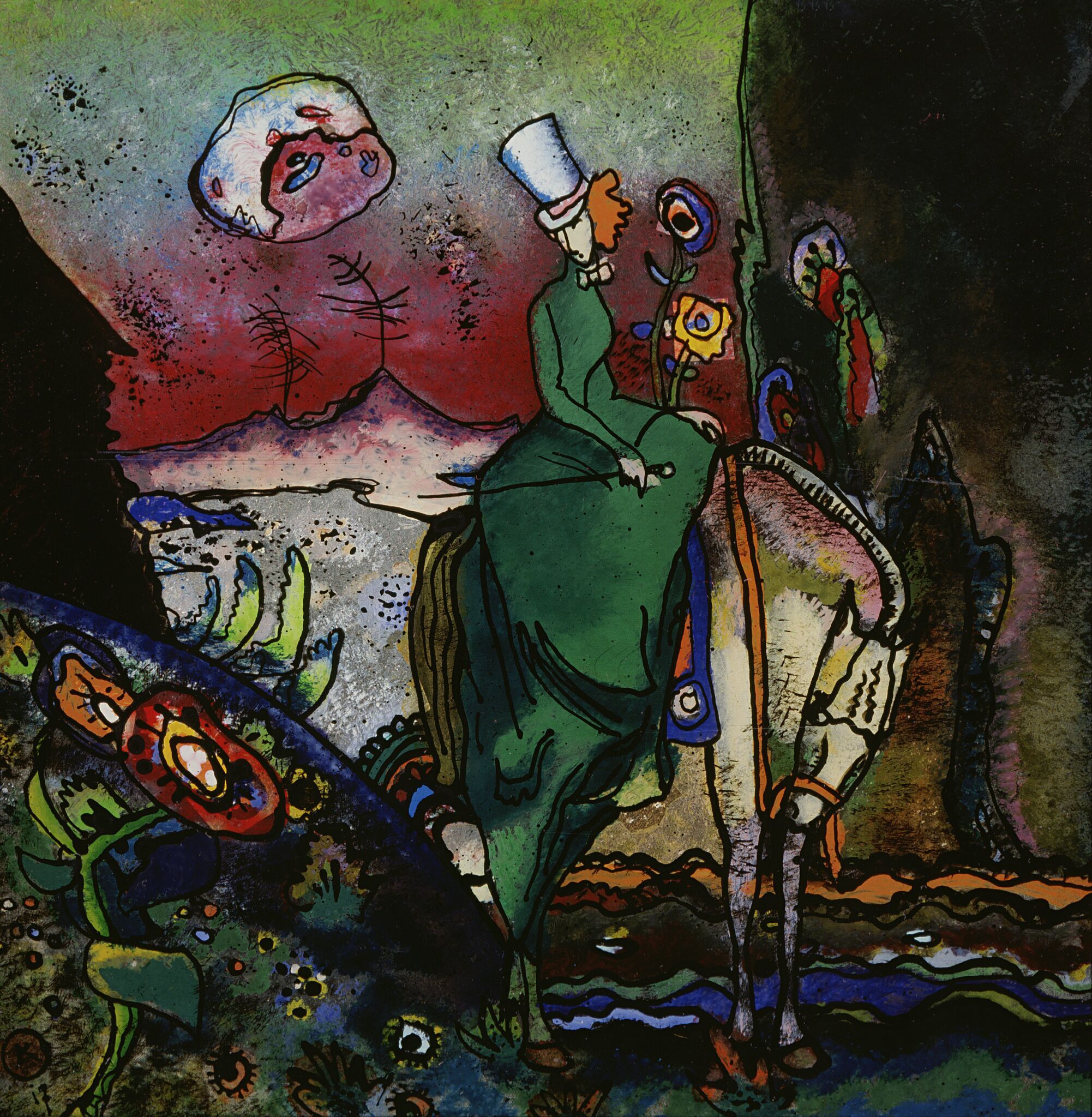 Амазонка, Vasily Kandinsky, 1917