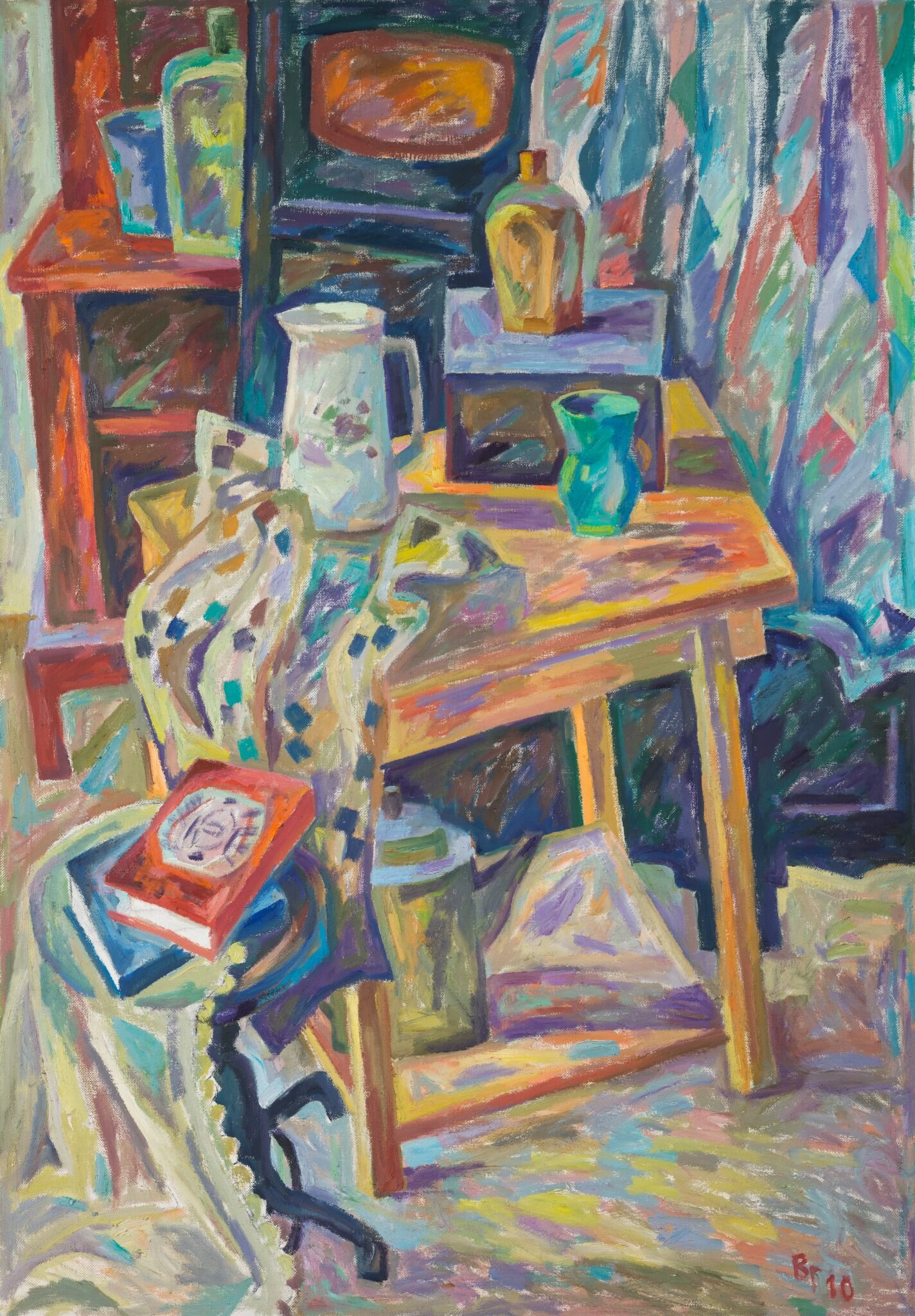 Натюрморт в мастерской, Viktor Glukhov, 2010