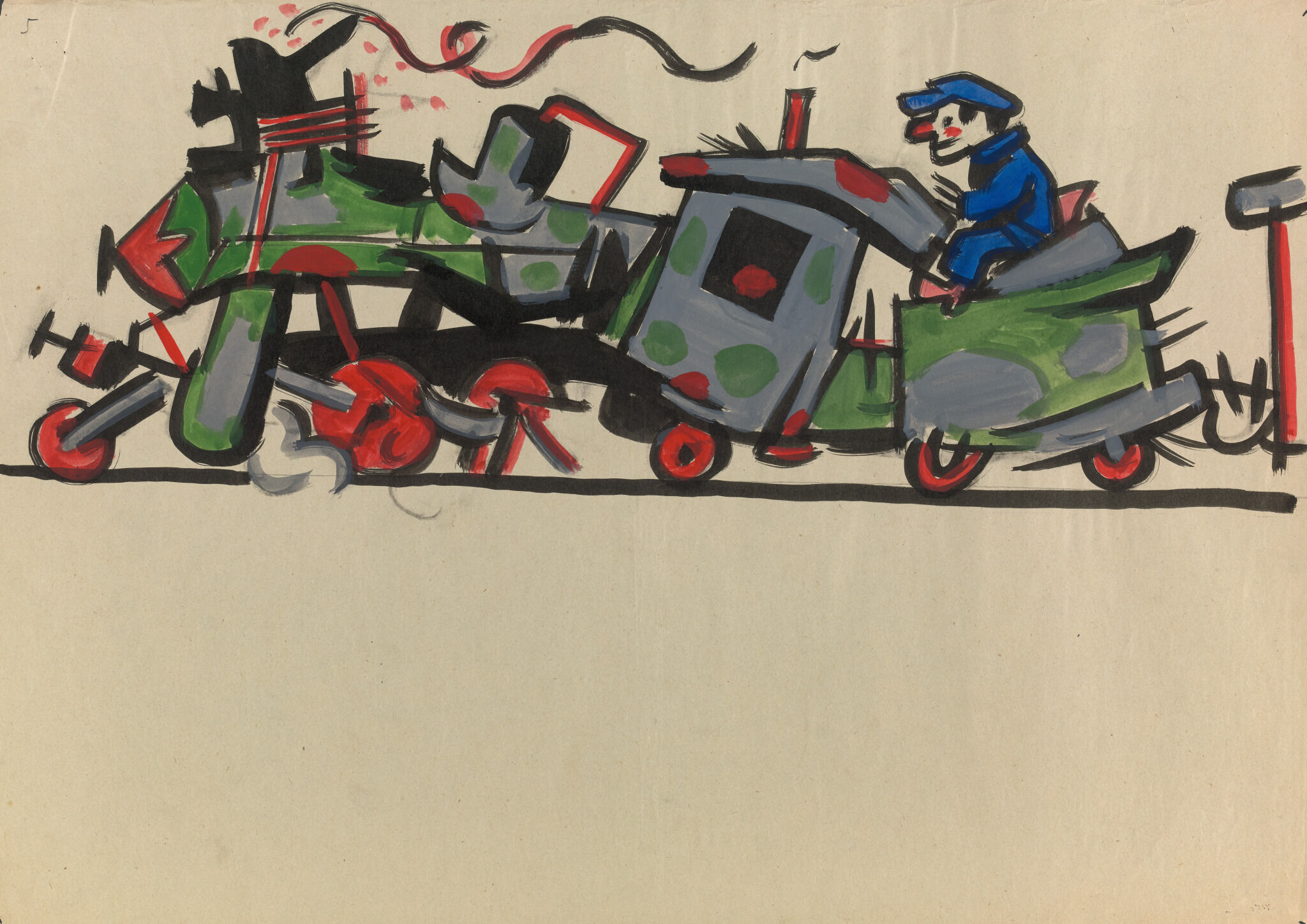 Паровоз разваливается, Малютин Иван, 1930-1932