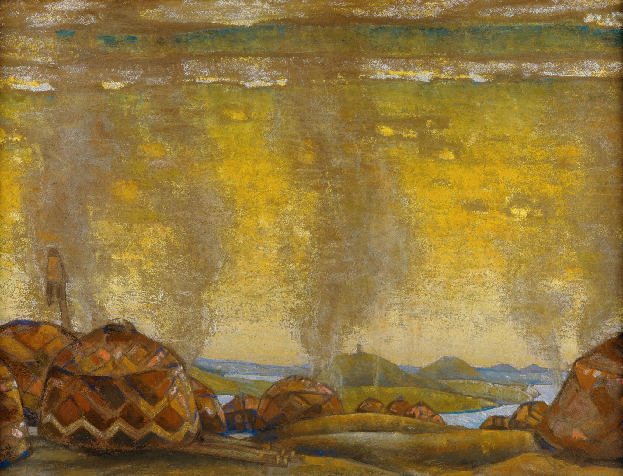 Половецкий стан, Nicholas Roerich, 1908