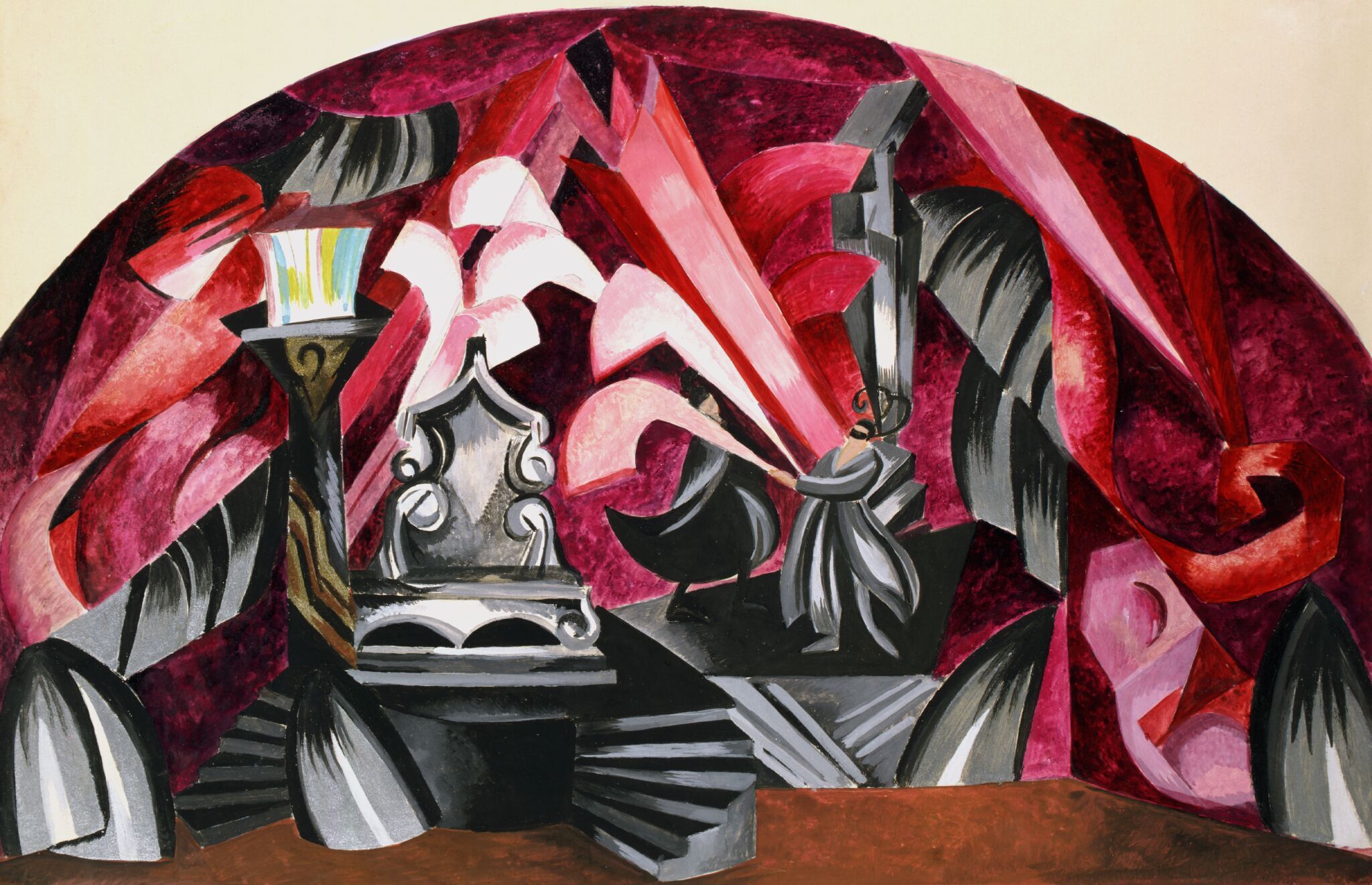 Смерть Джульетты, Alexandra Exter, 1921