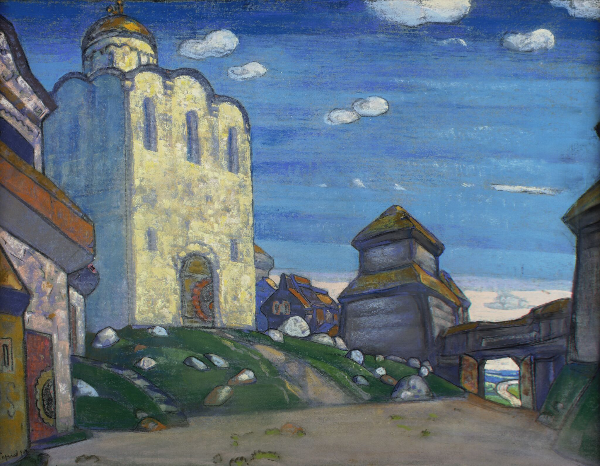 Путивль, Nicholas Roerich, 1908
