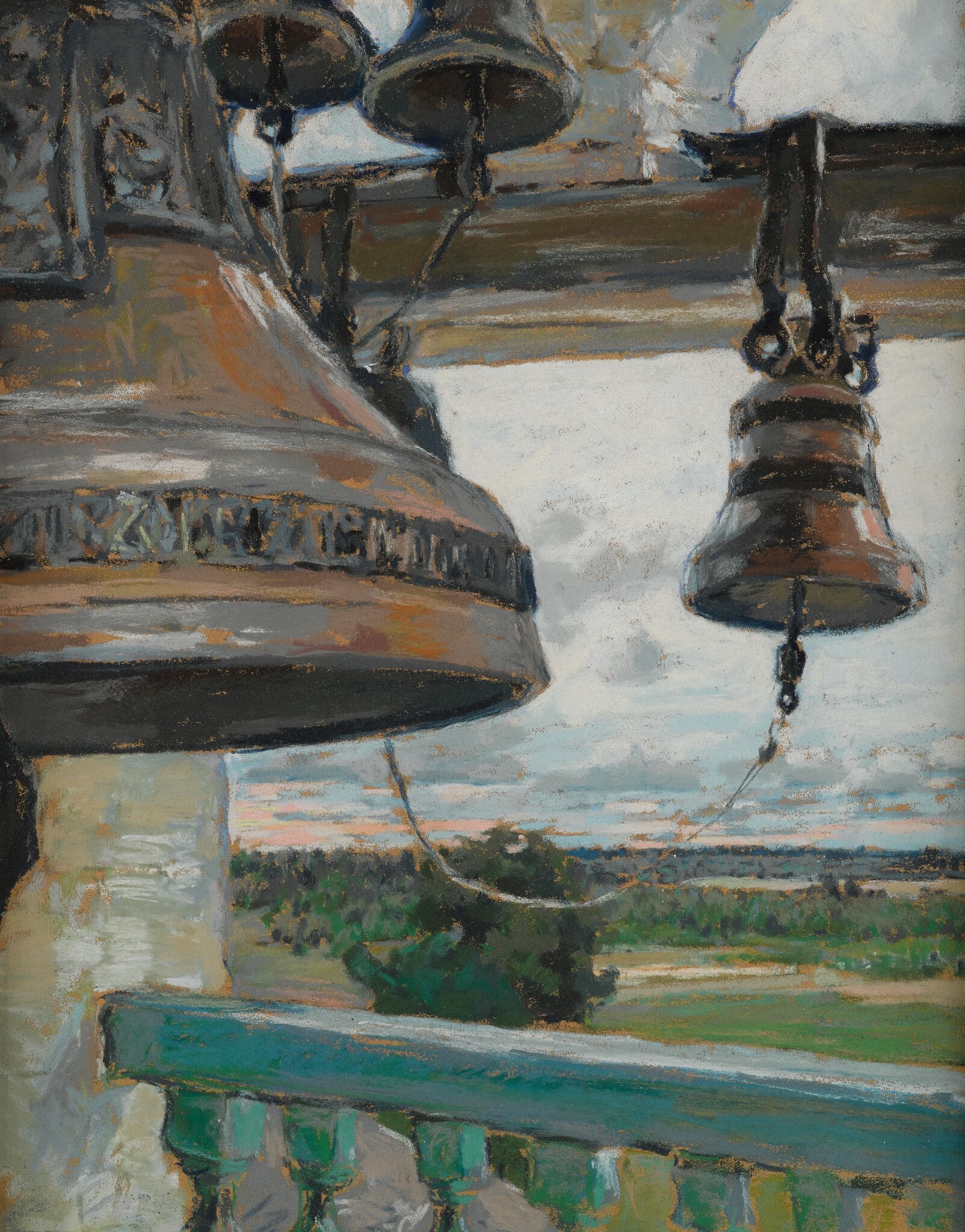 Колокола. Саввино-Сторожевский звенигородский монастырь, Maria Yakunchikova, 1891