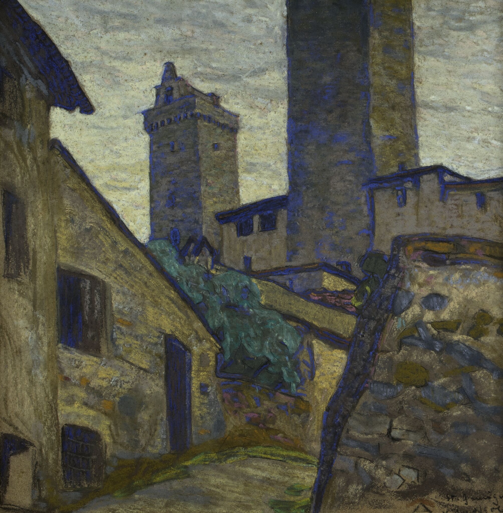Сан Джиминьяно, Nicholas Roerich, 1906