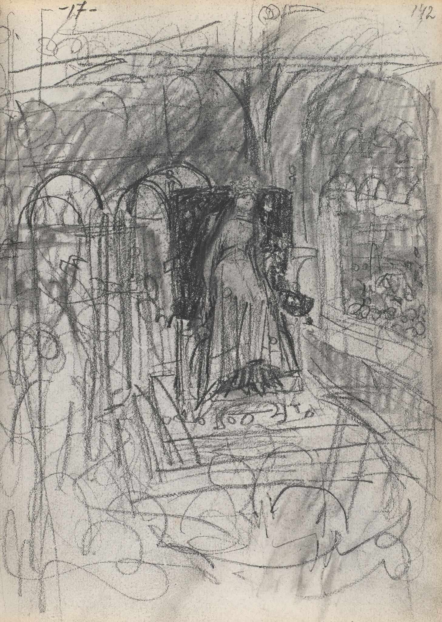 Царевна-Несмеяна. Эскиз, Viktor Vasnetsov, late 1890s – 1901