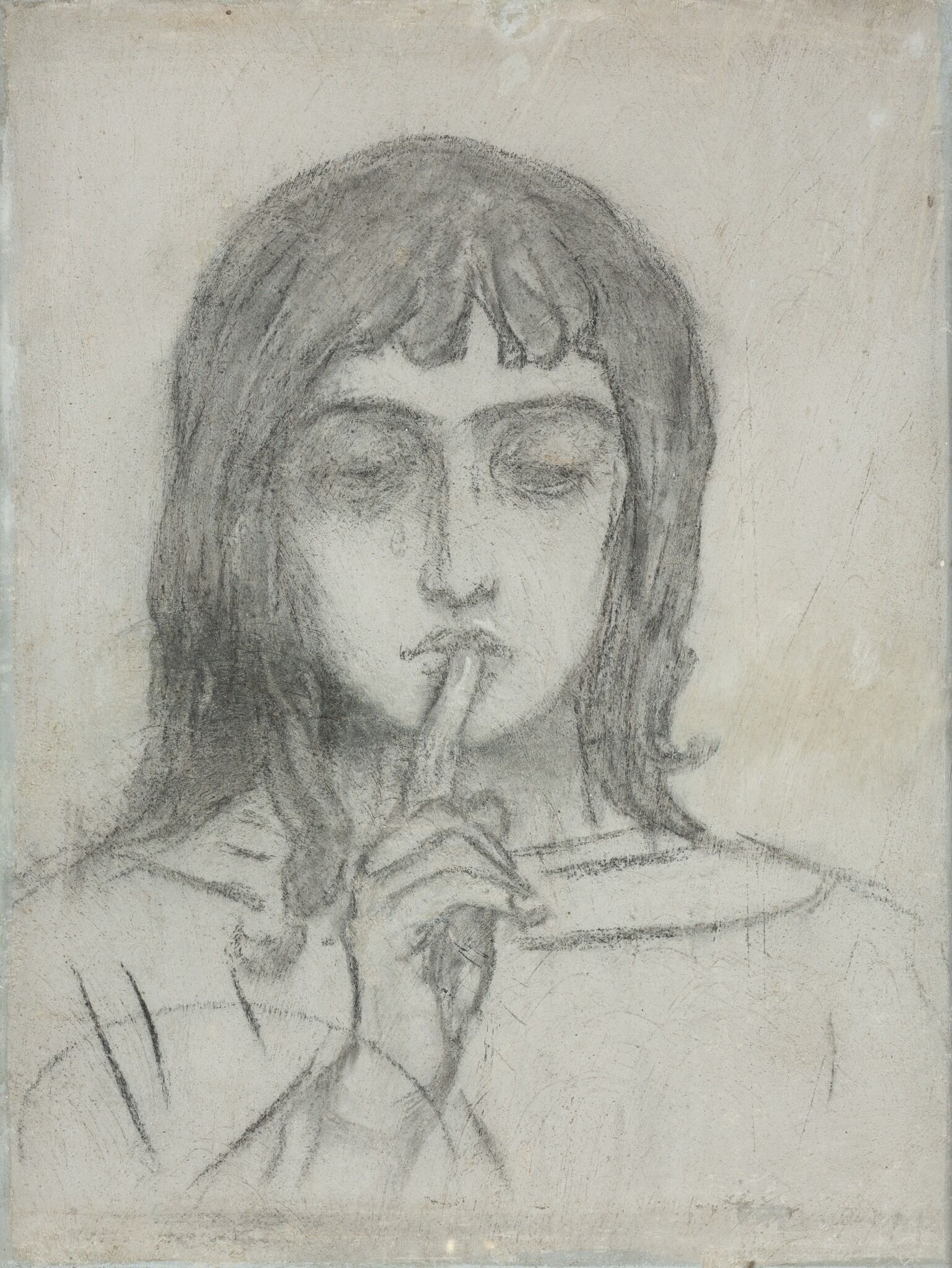 Молчание, Viktor Vasnetsov, late 19th century