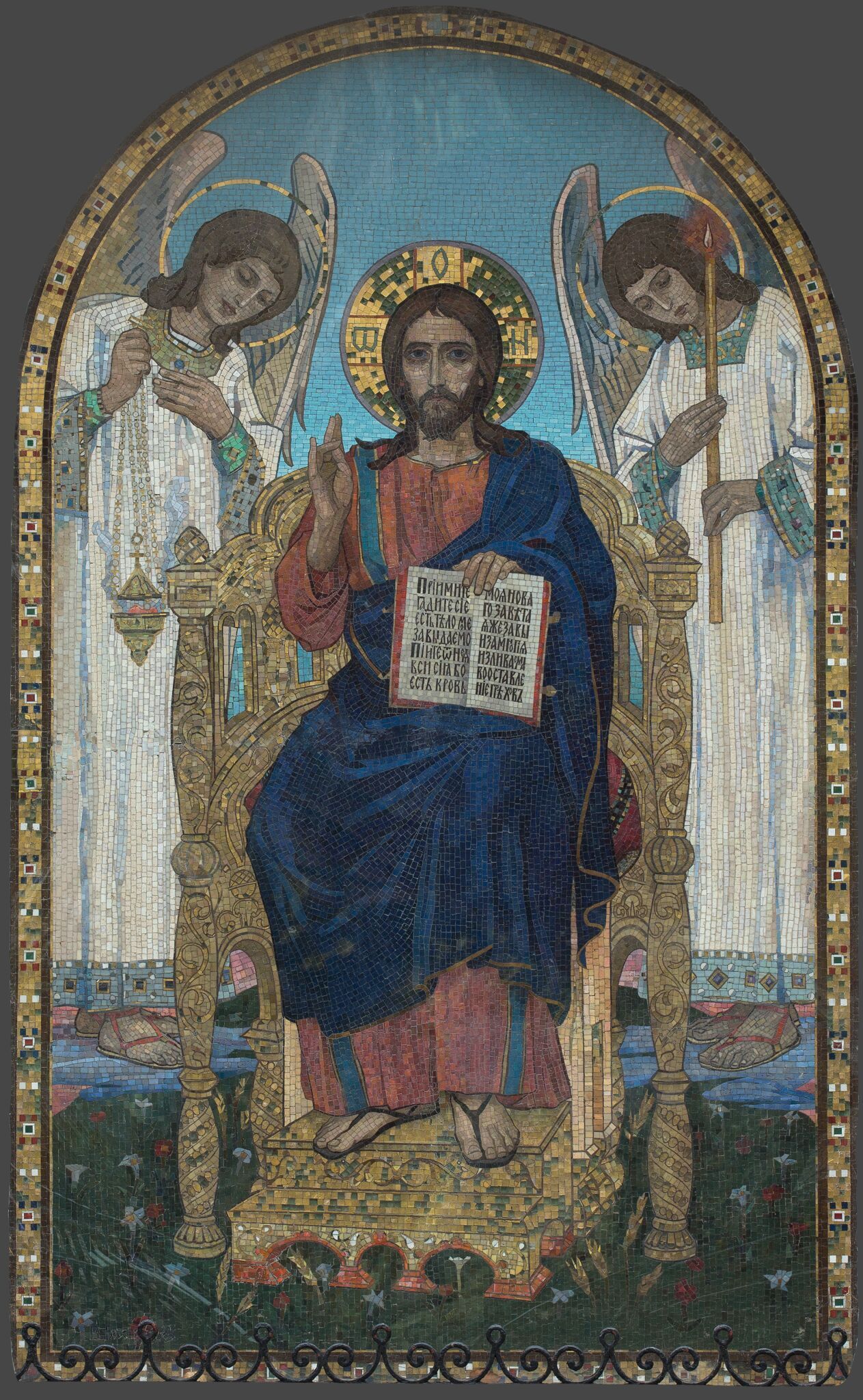 Спас на престоле, Viktor Vasnetsov, early 20th century