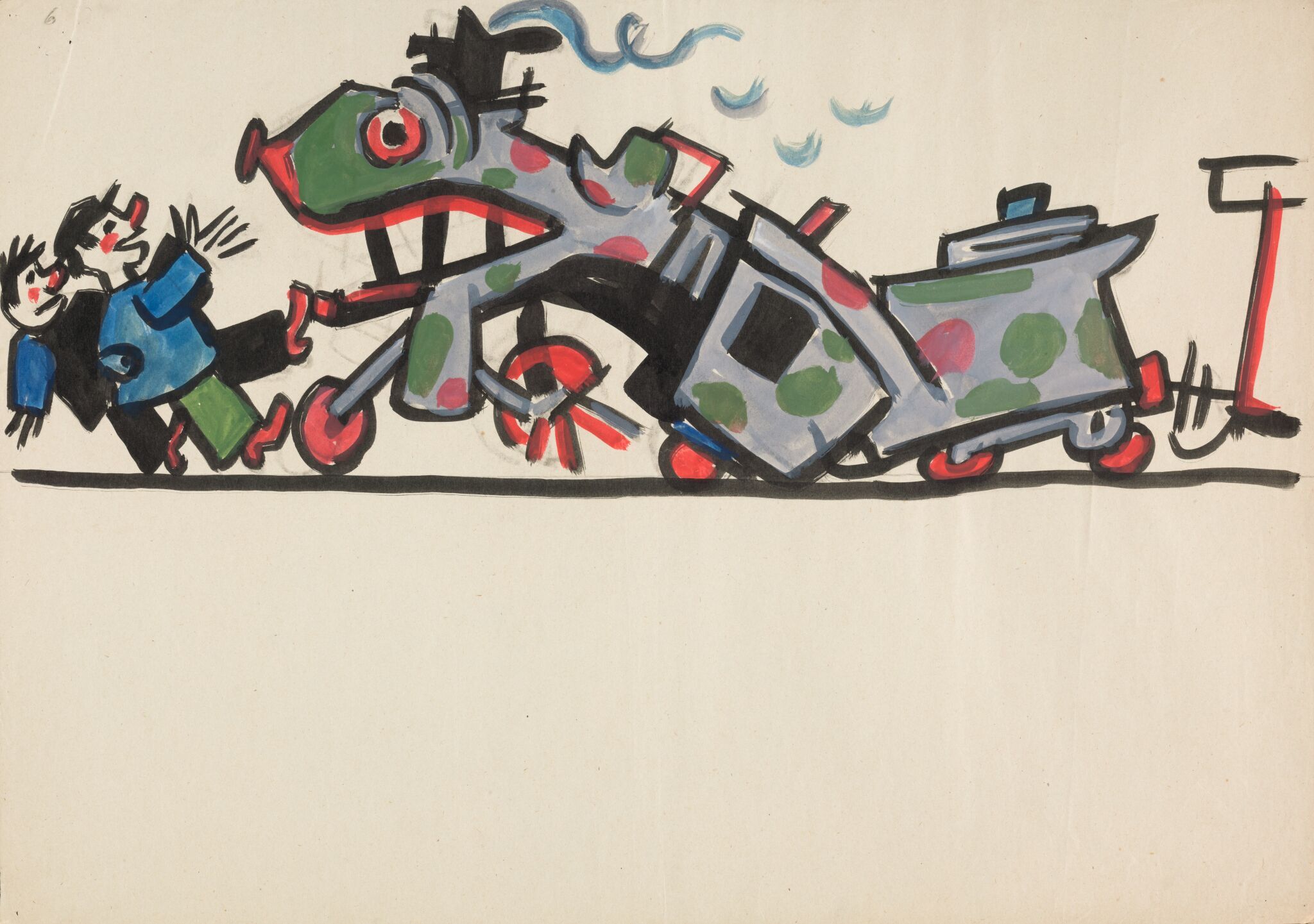 Паровоз развалился, Малютин Иван, 1930-1932