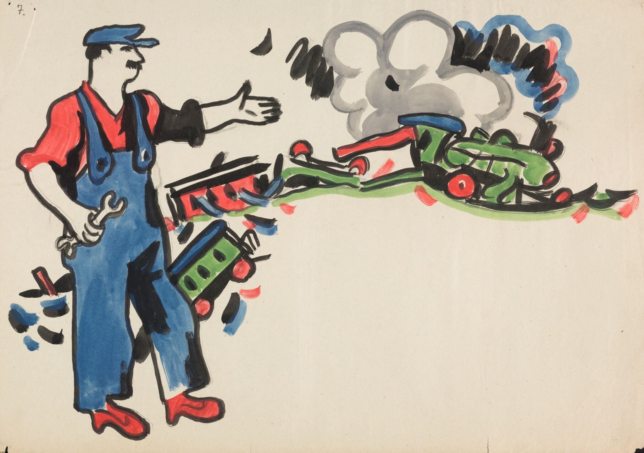 Крушение поезда, Малютин Иван, 1930-1932
