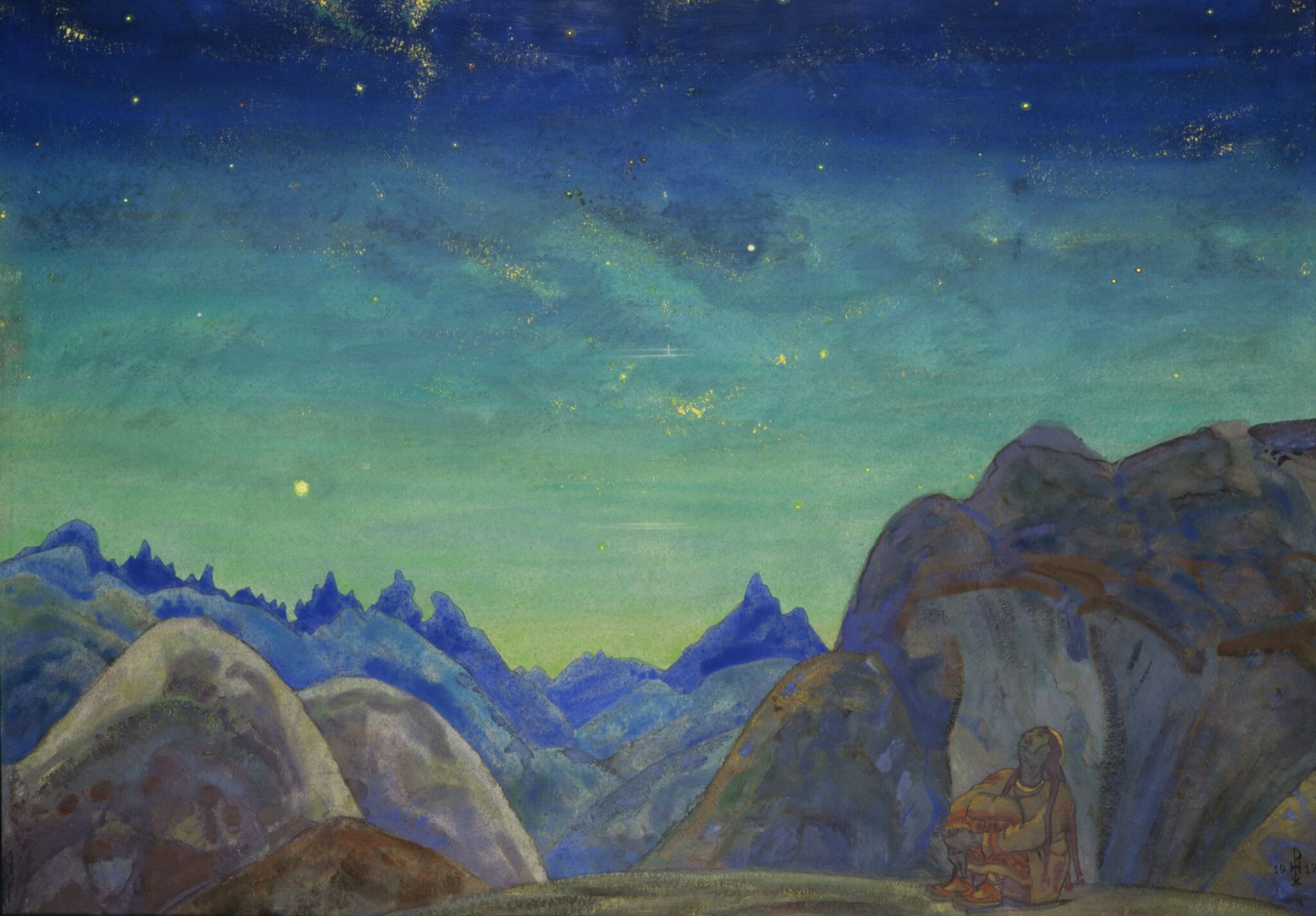Звездные руны, Nicholas Roerich, 1912