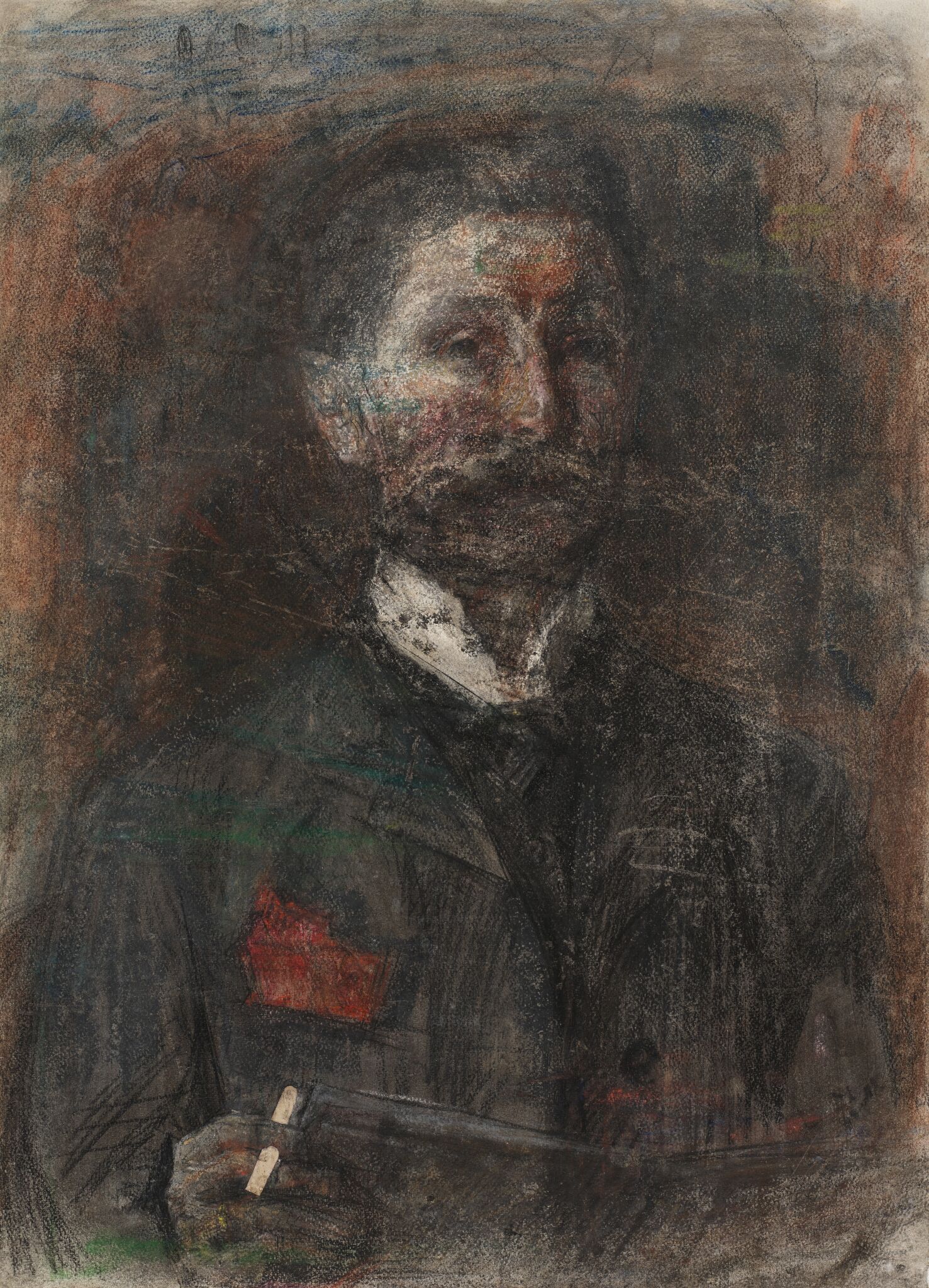 Автопортрет, Mikhail Vrubel