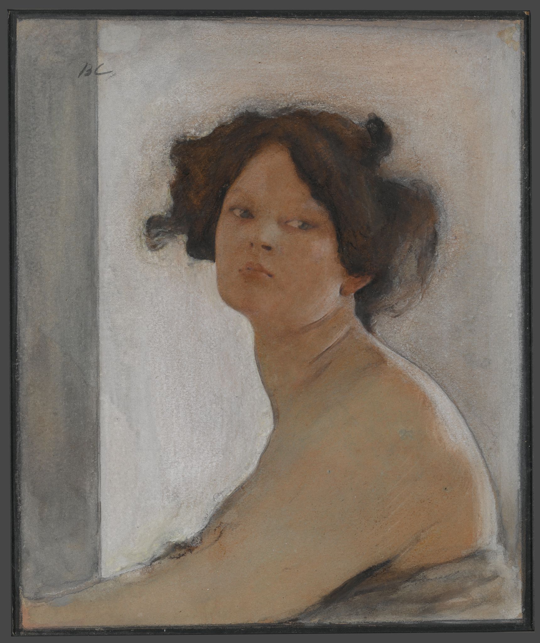 Натурщица, Valentin Serov, 1904