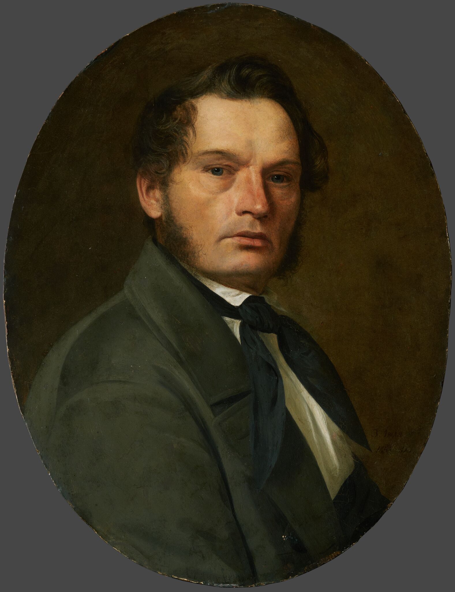 Автопортрет, Yevgraf Krendovskiy, c. 1853