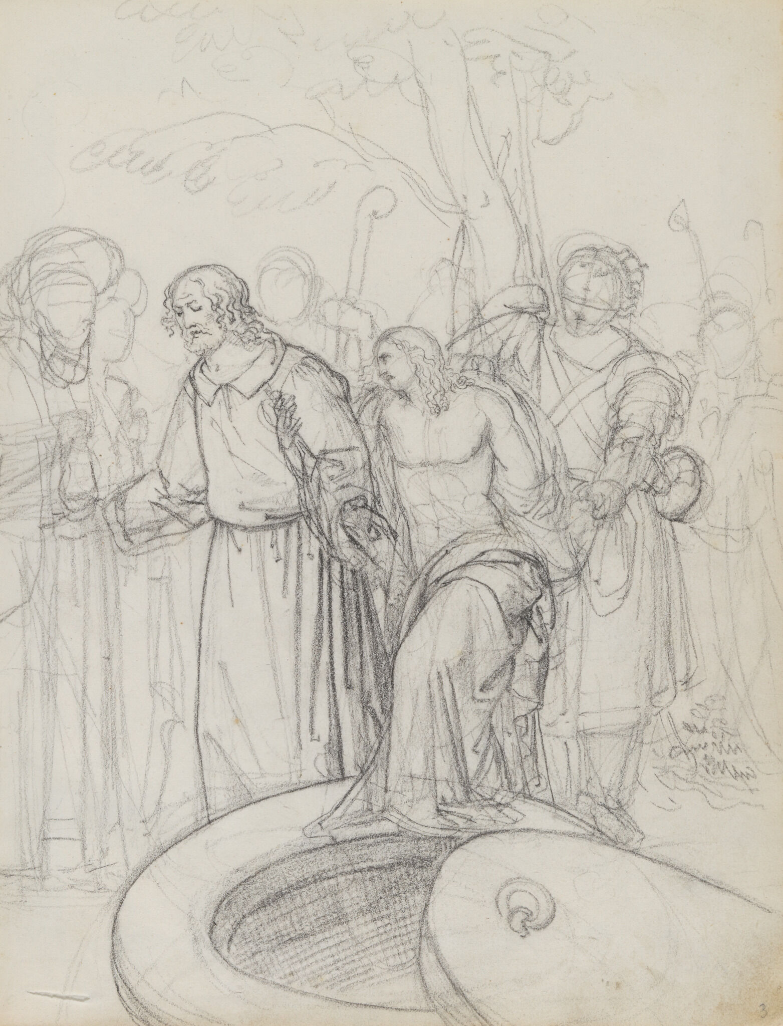 Продажа Иосифа братьями, Orest Kiprensky, 1823-1824