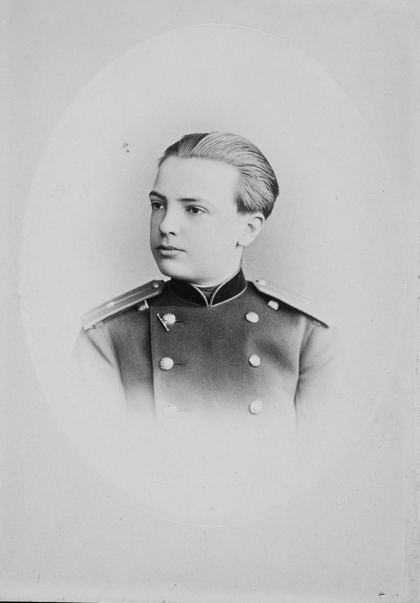 Портрет великого князя Георгия Михайловича, Charles Bergamasco, 1876-1881