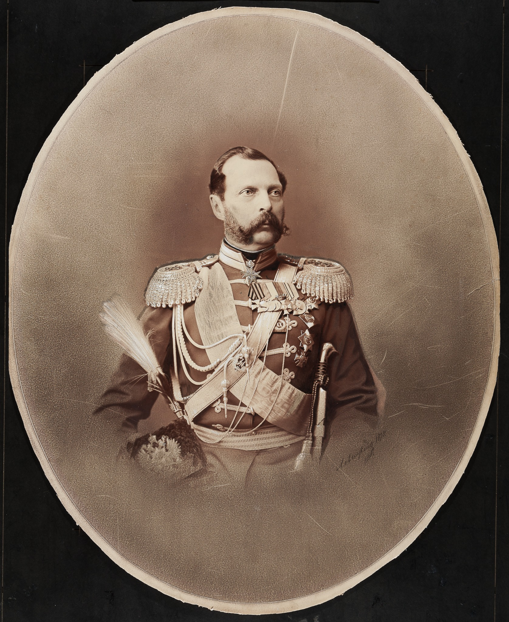 Портрет императора Александра II, Sergei Lvovich Levitsky, 1875