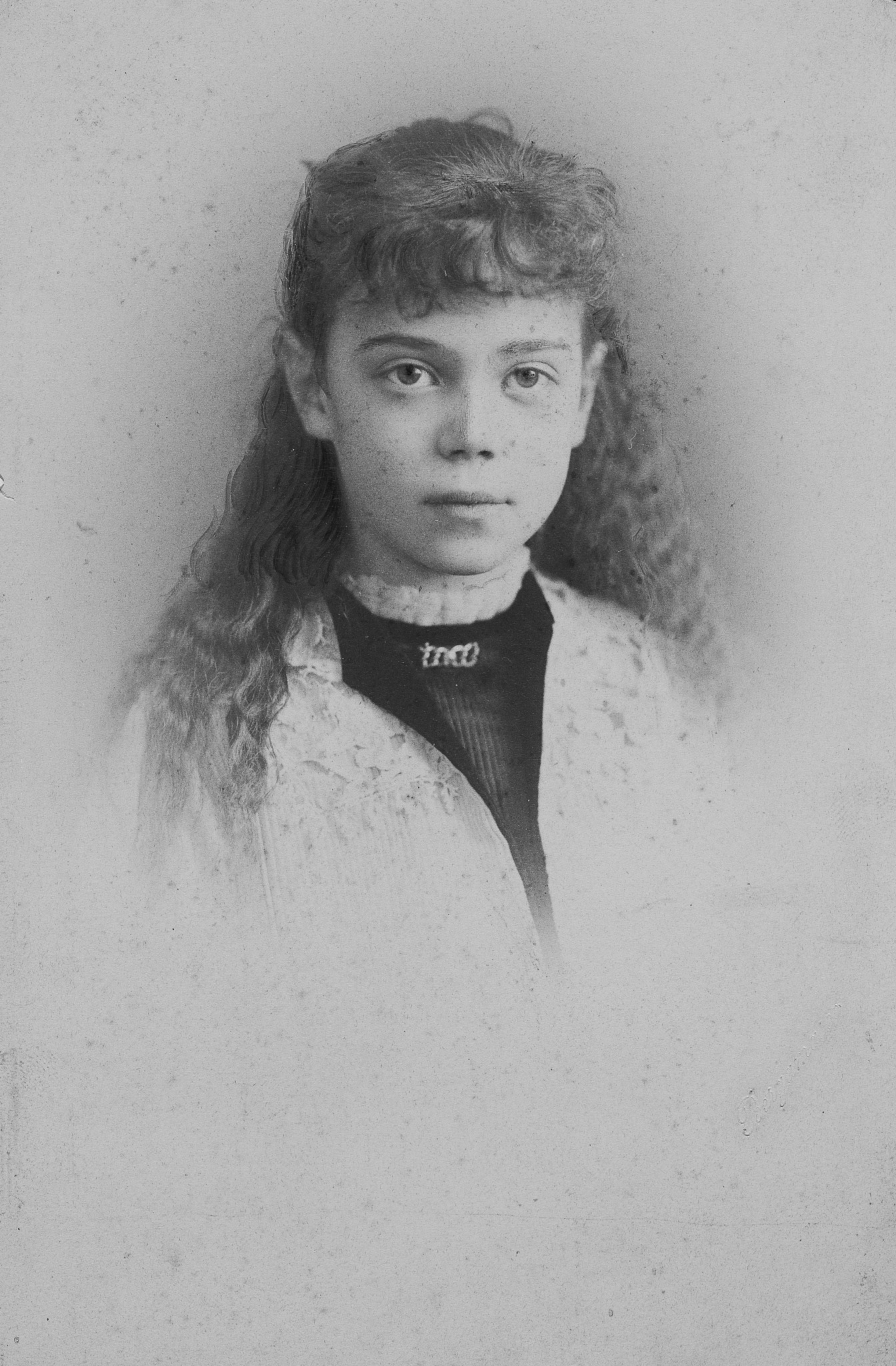 Портрет великой княжны Ксении Александровны, Charles Bergamasco, second half of the 1880s
